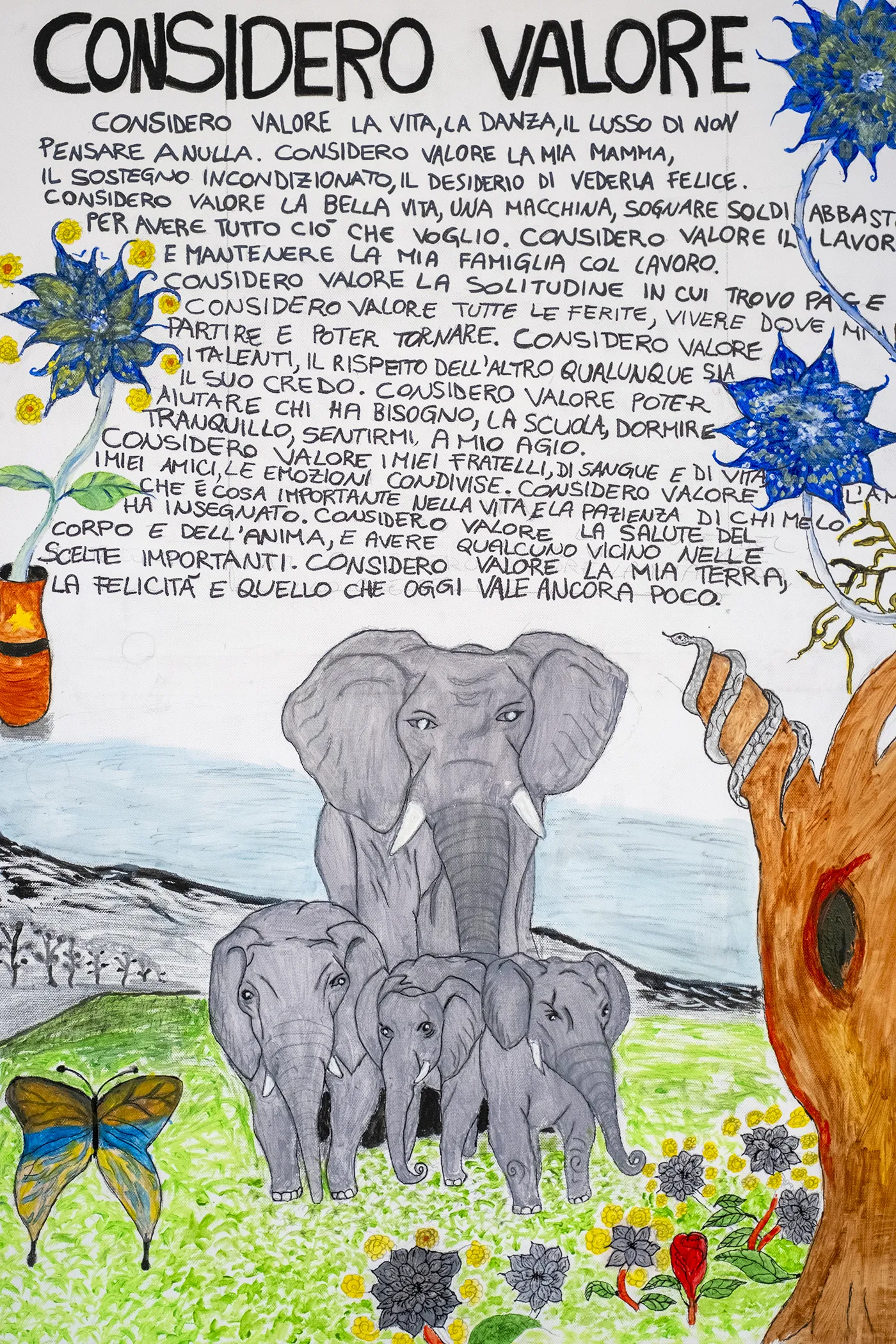 Tela Considero Valore